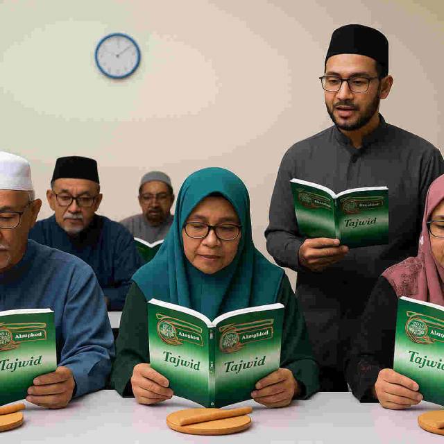 Kelas Tajwid Asas & Lanjutan Dewasa